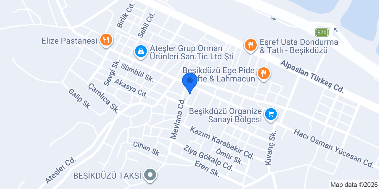 Beşikdüzü Kahvaltı Evi konumu