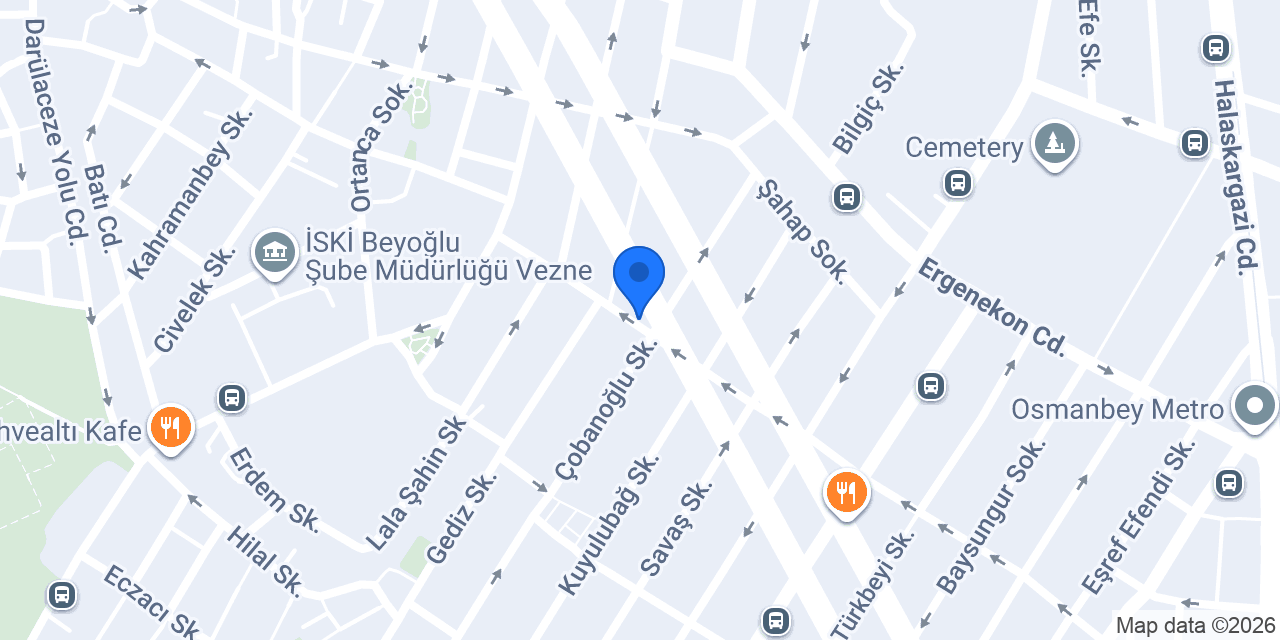 KUPPA TUHAFİYE konumu
