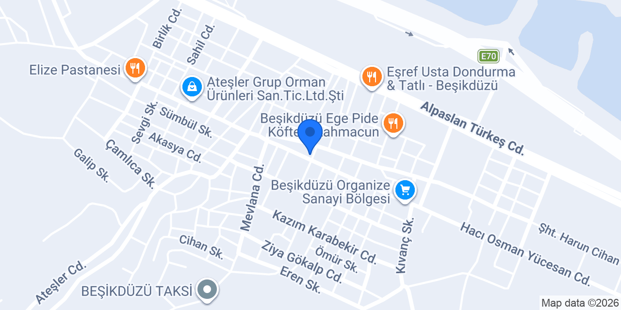 Köşe Başı Çorbacım konumu