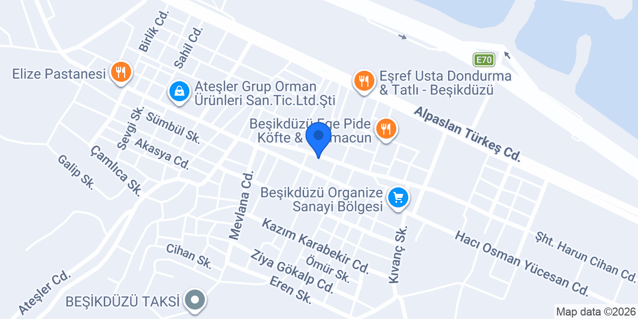 Şirin kuaför konumu