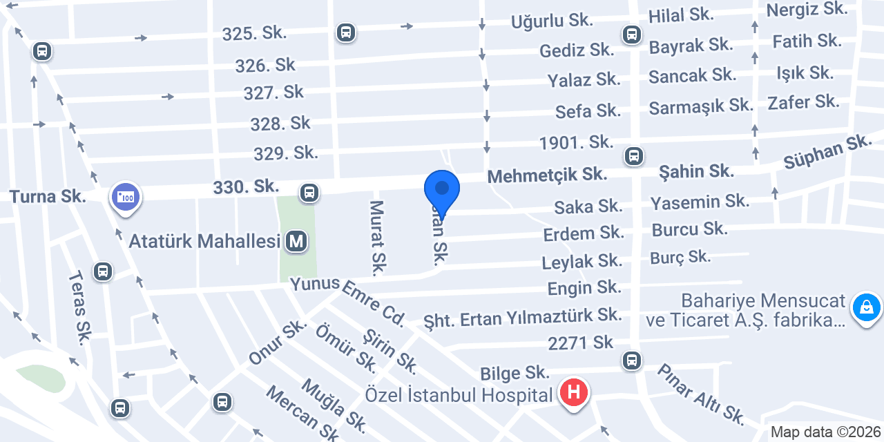 Emircan Teknik Hırdavat konumu