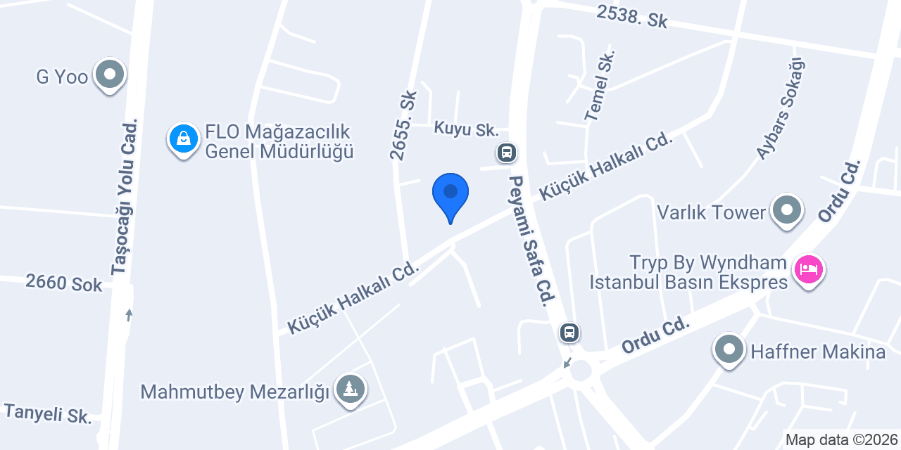 LEVENT ONUR ORMAN ÜRÜNLERİ SAN.TİC.LTD. konumu