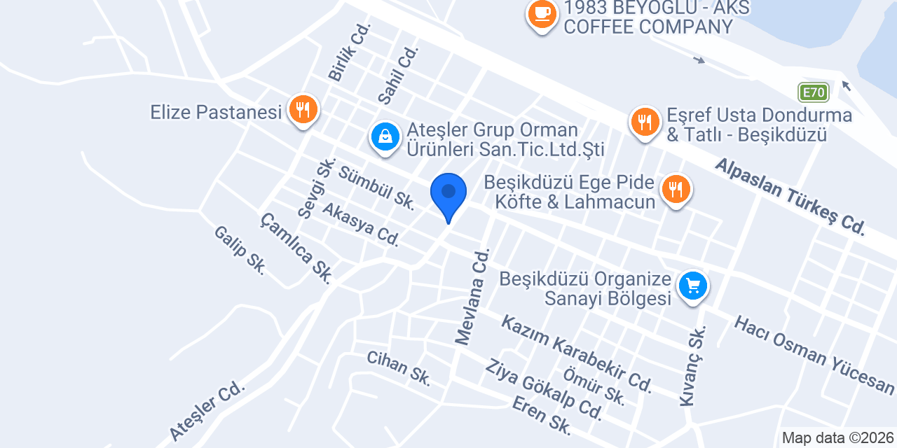 BEŞİKDÜZÜ DÖNER konumu