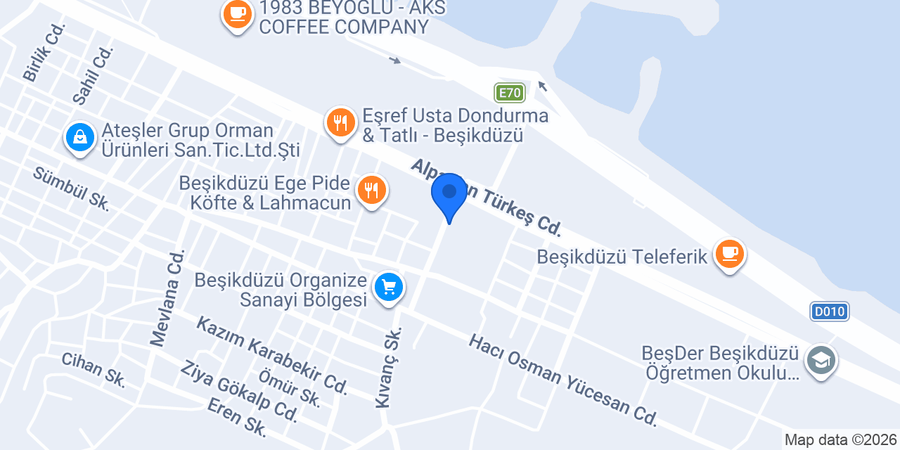 Beşikdüzü Tantuni konumu
