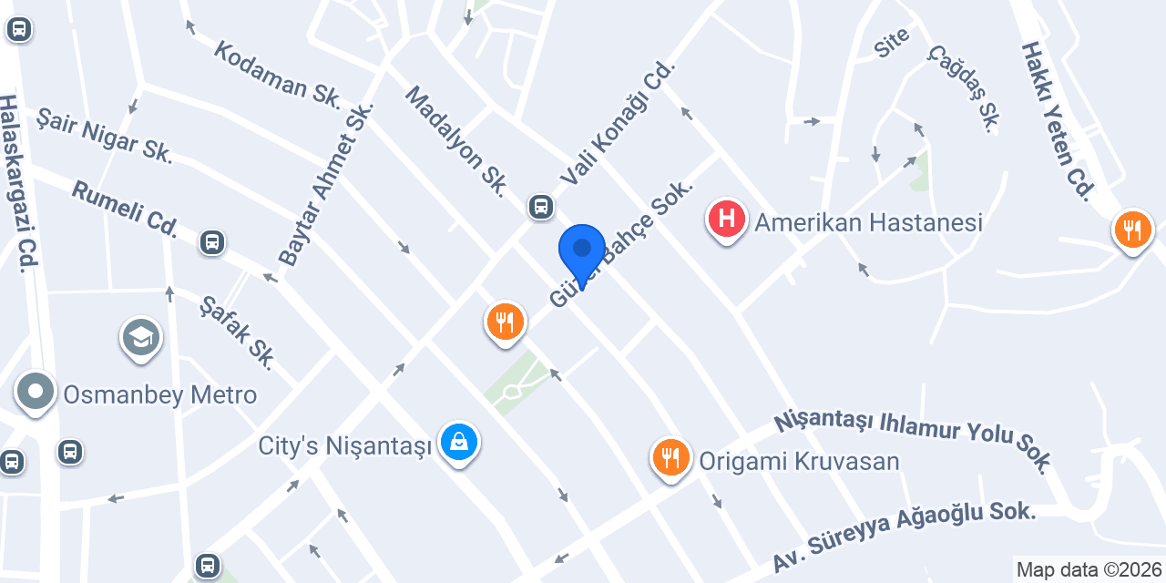 Sekiz Teşvikiye konumu