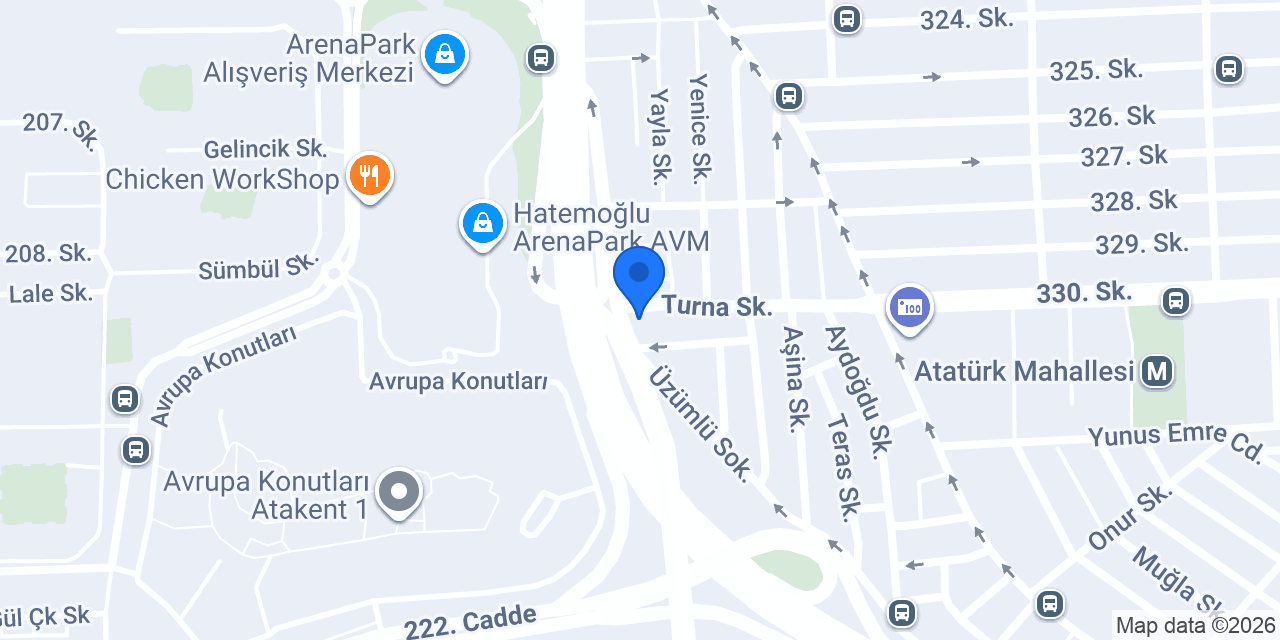Ala kebap ve pide evi konumu