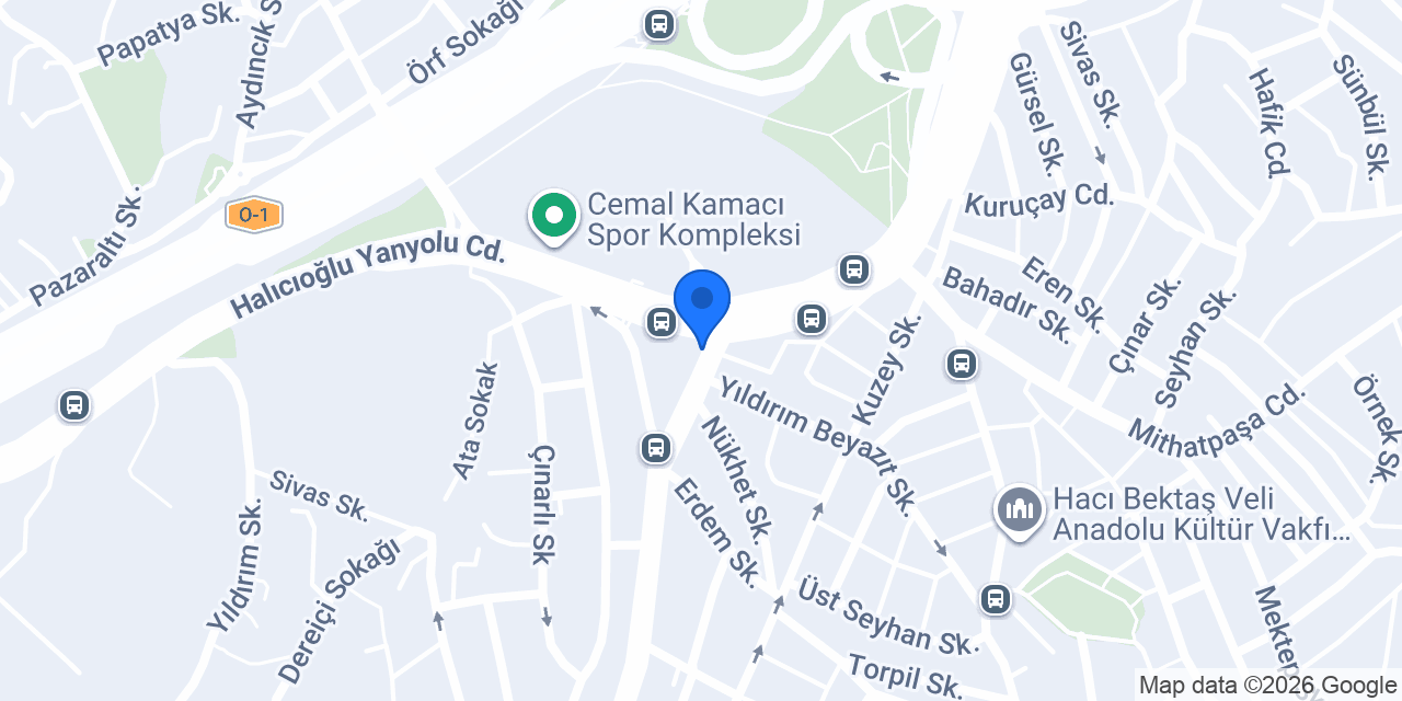 Öz Ozan Optik konumu