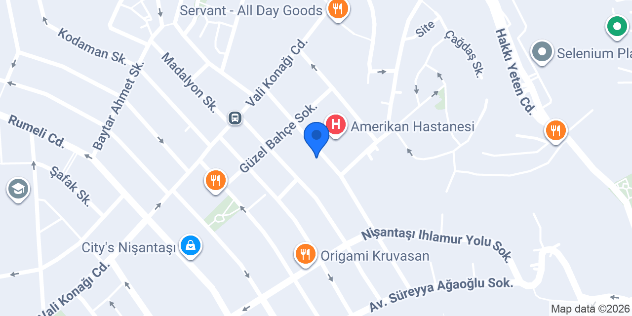 Rabbit Teşvikiye konumu
