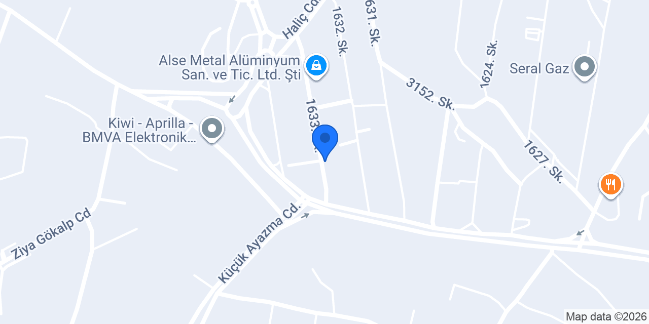 Emek Palet ve Ambalaj konumu
