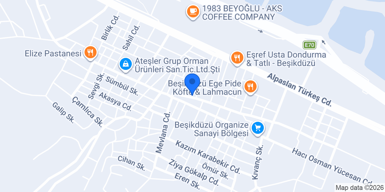 Hayat Eczanesi konumu