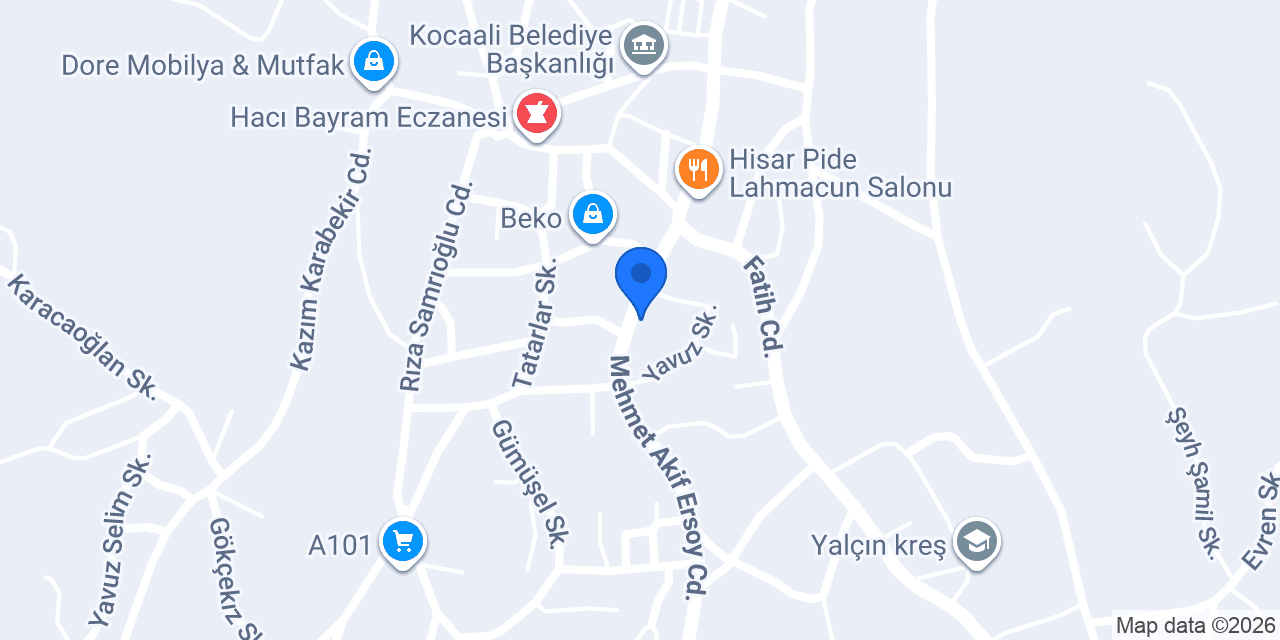 Bugra Kocaali Veteriner Hizmetleri konumu