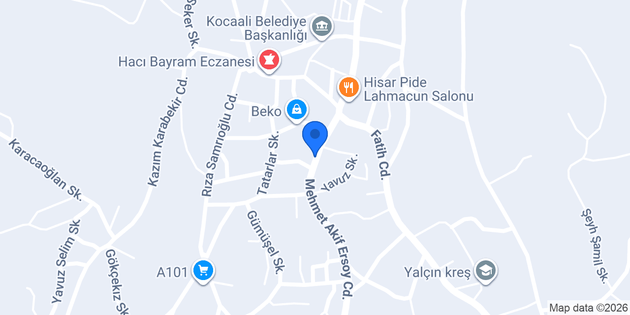 FY YAPI konumu