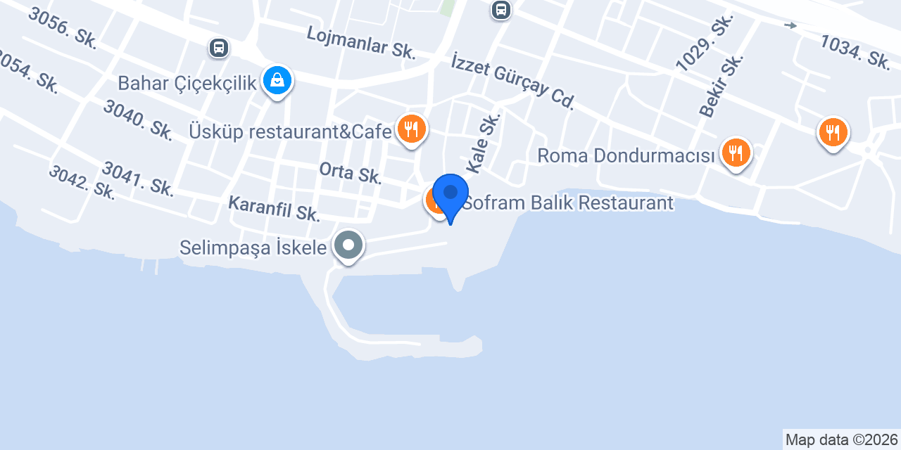 Bigados Çapari Restaurant konumu