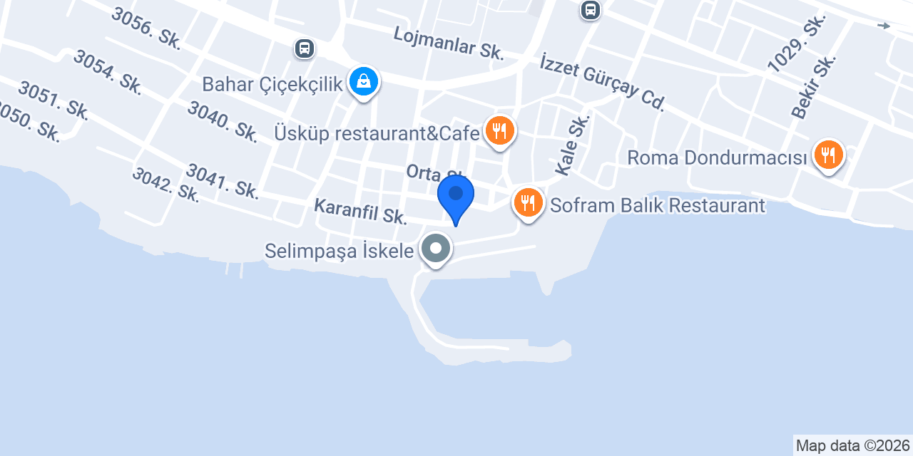 İspendek Balık Restaurant konumu