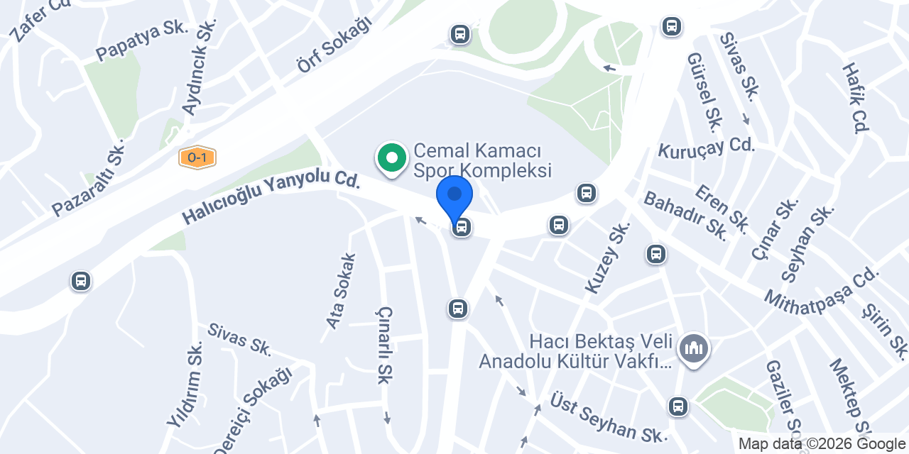 Vodafone Cep Merkezi konumu