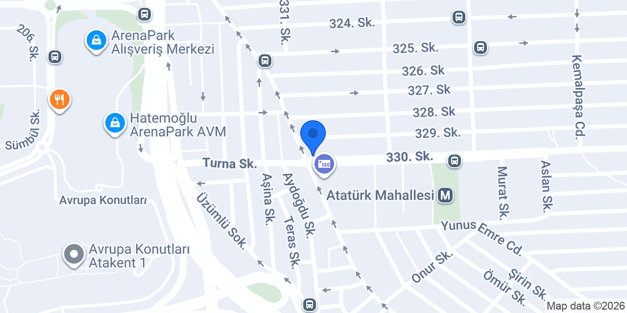 Erse Mobilya konumu