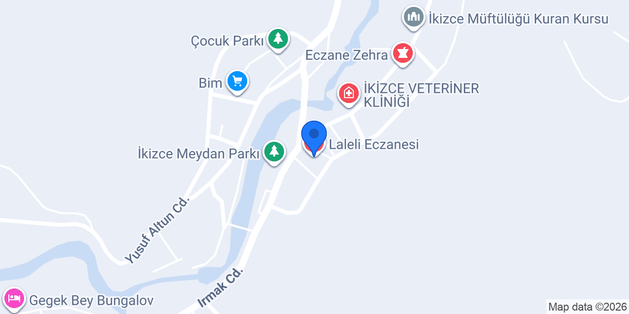 Laleli Eczanesi konumu