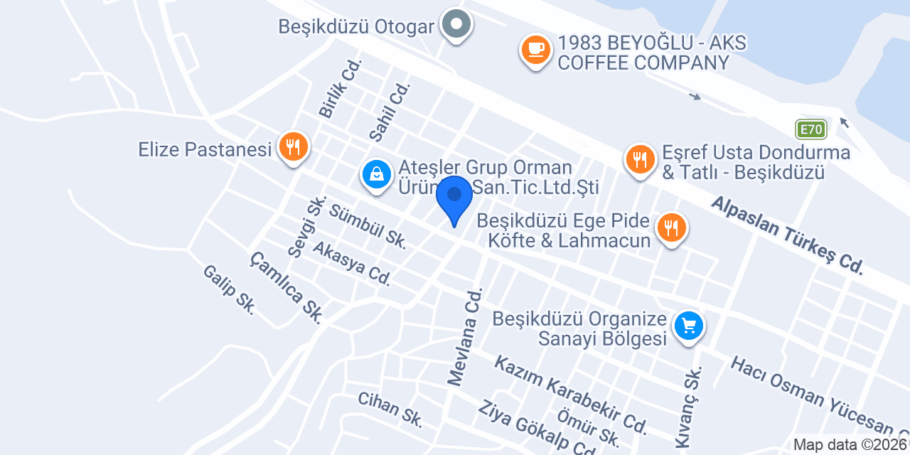 Karacak Köfte & Salonu konumu