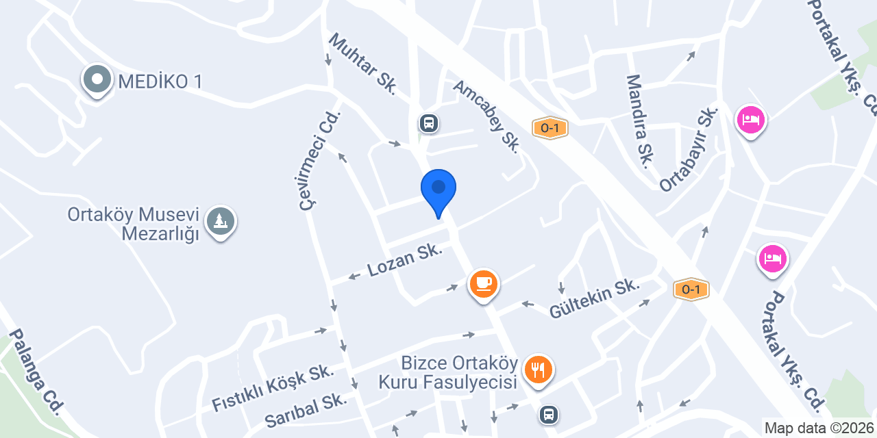 Döner Plus Ortaköy konumu
