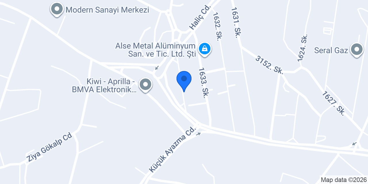 Akbaba Palet konumu