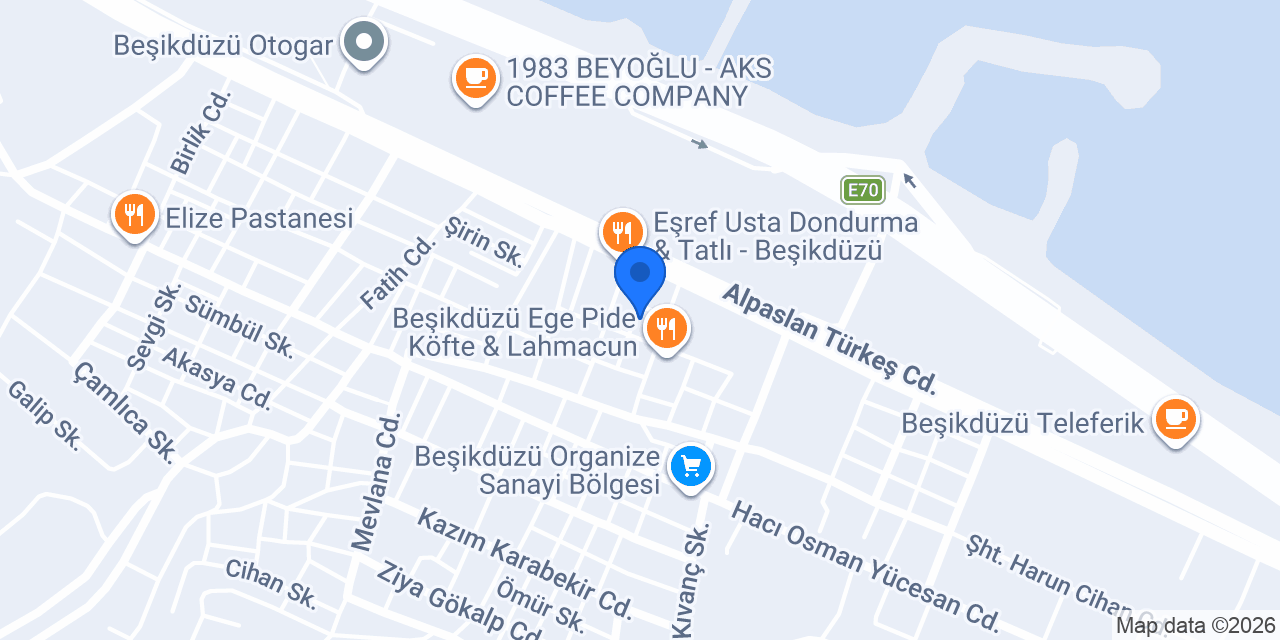 Mavili Moda konumu