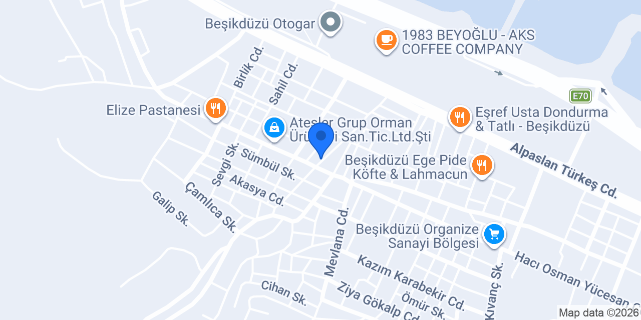 Devran Market konumu