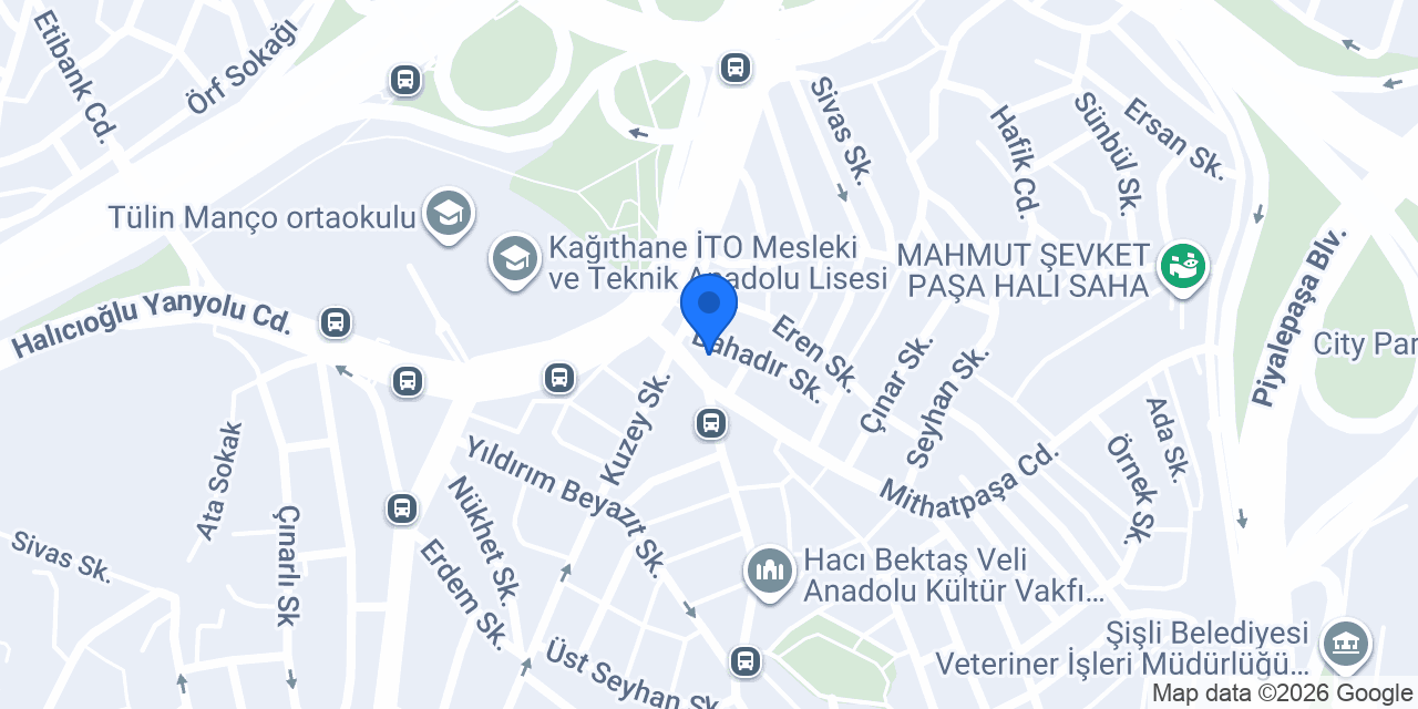Nuri Erkek Kuaförü konumu