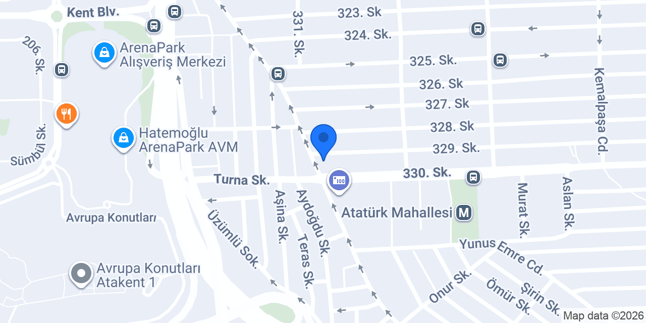 İlke Hukuk Bürosu konumu