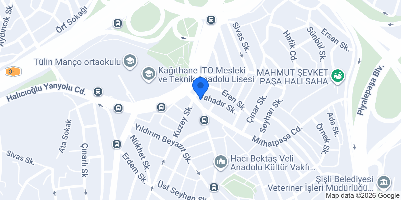 Güldü Sürücü Kursu konumu