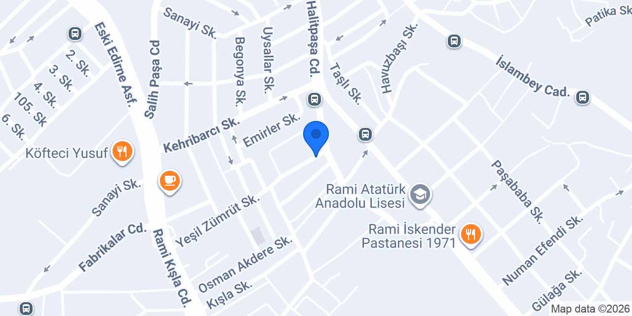 EFE_OTOMOTİV konumu