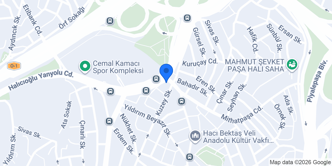 Özel Okmeydanı Polikliniği konumu