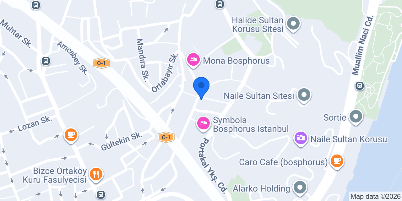 İstanbul Smart Apt Portakal konumu