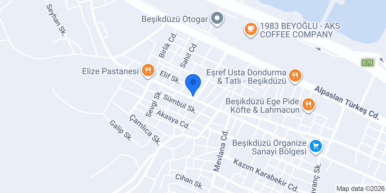 TOPALOĞLU KASAP konumu