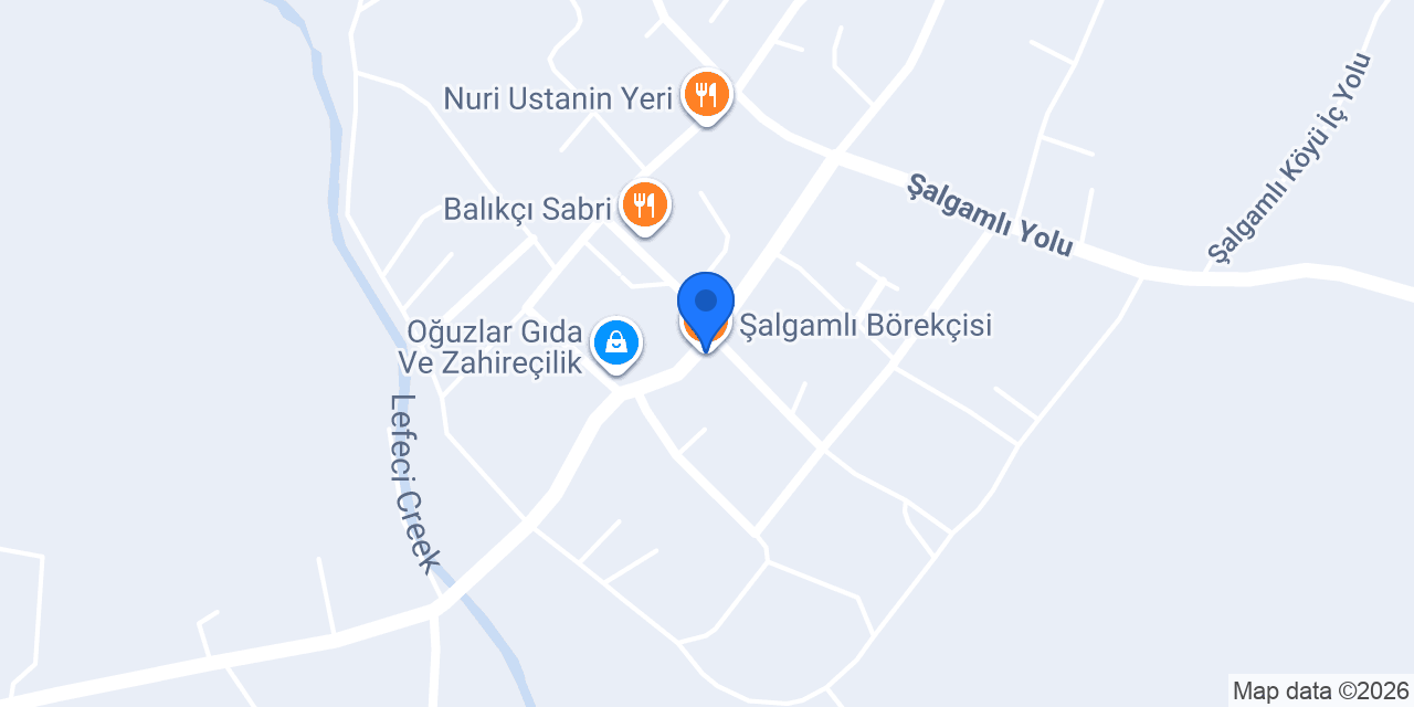 Şalgamlı Börekçisi konumu