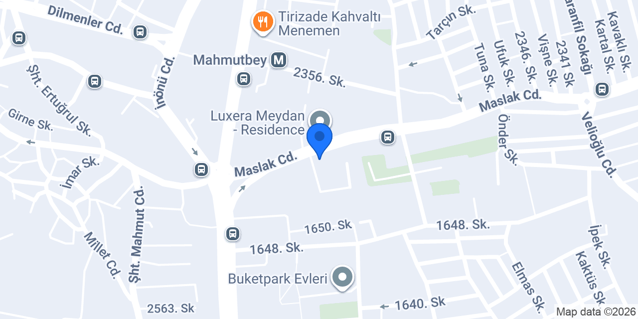 ALB Yapı İnşaat Hafriyat konumu