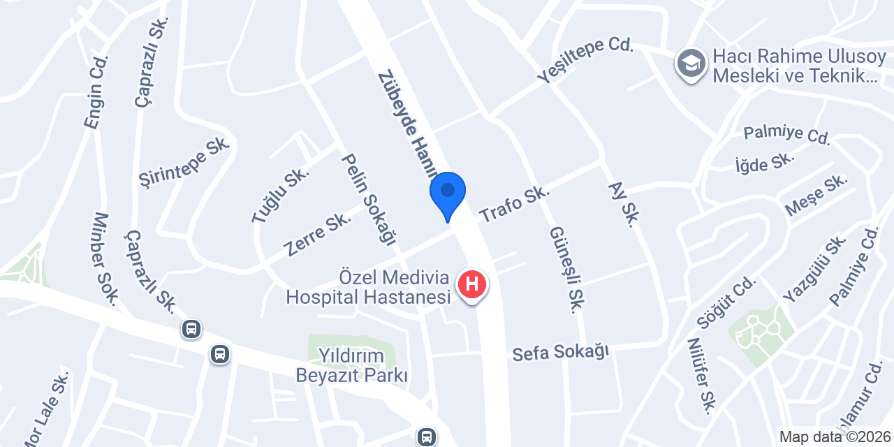 Akasya Pastanesi konumu