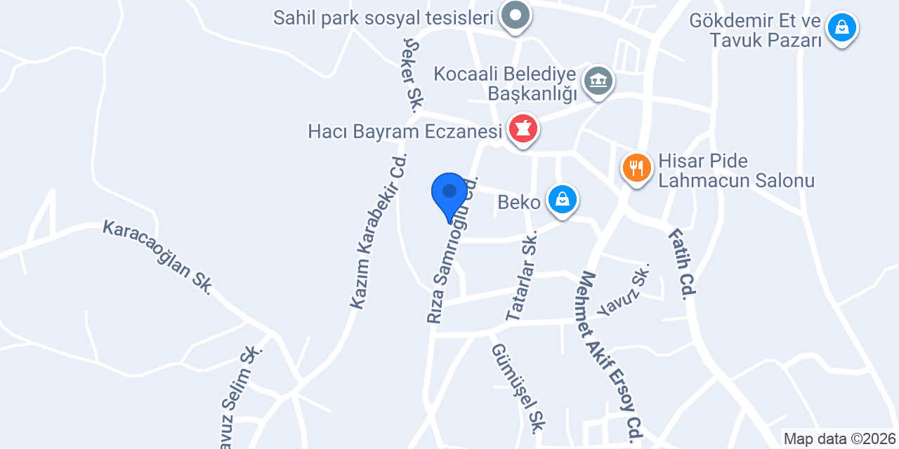 Kuafor Mikail Öngören konumu