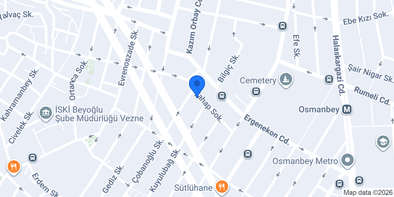 Şişli Merkez Elektrikçi konumu