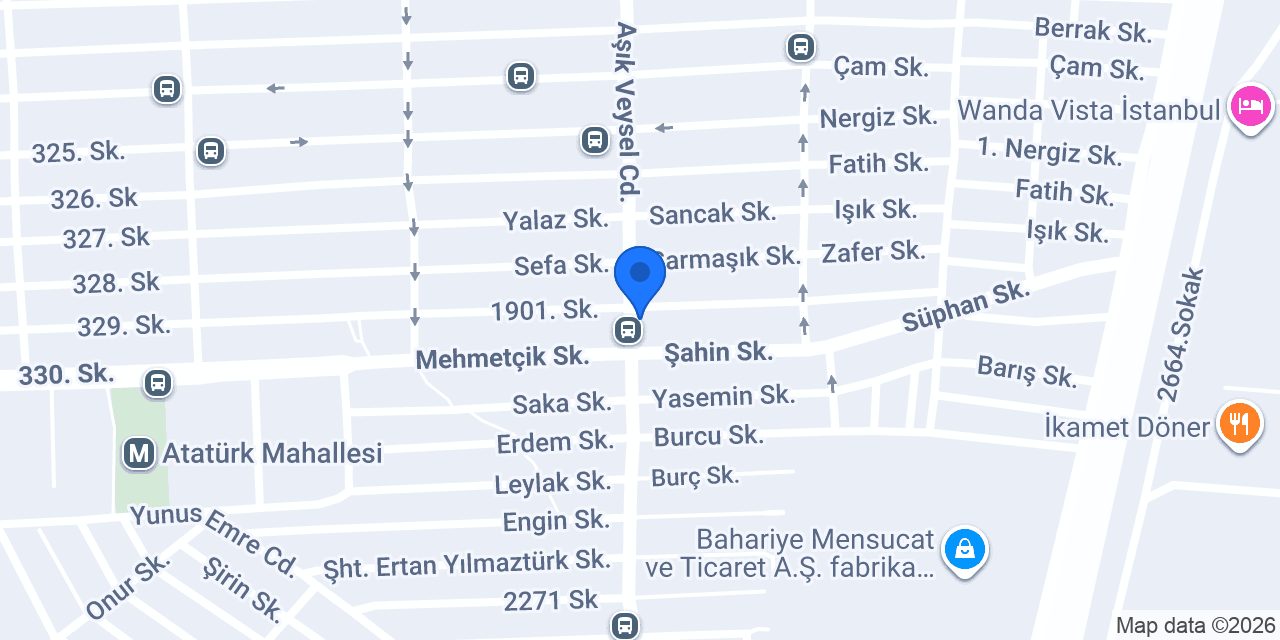 Sayer Börek konumu