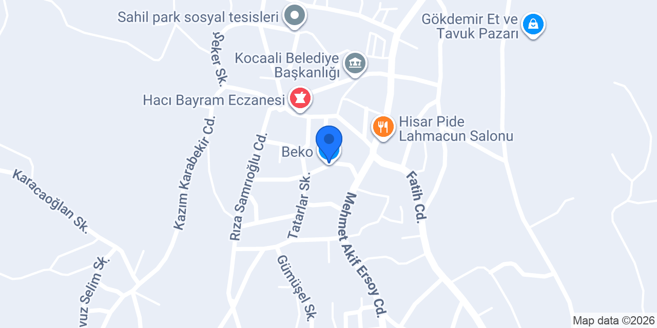 Beko konumu