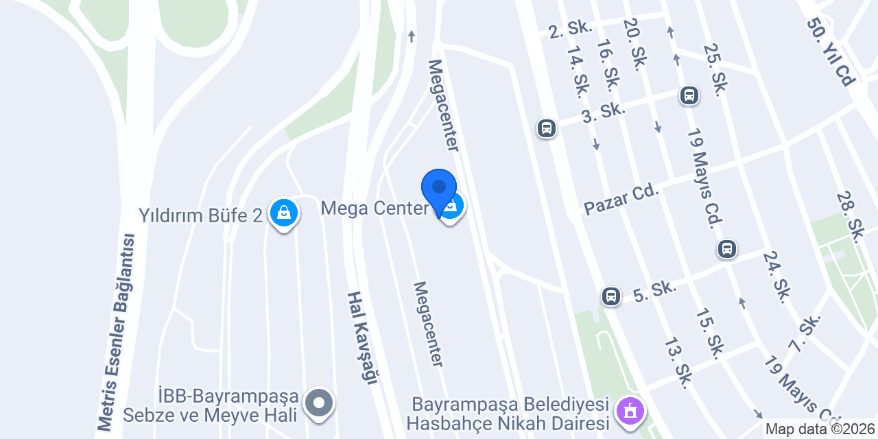 Beraat Gıda konumu