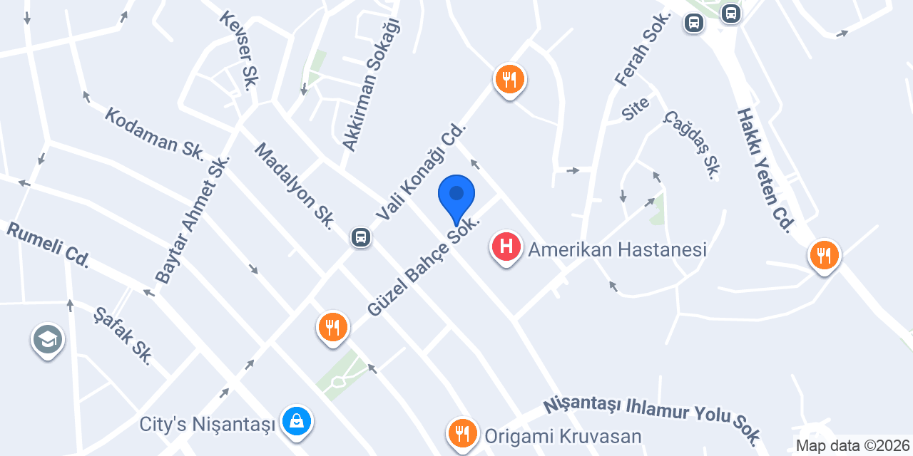 240 Derece Nişantaşı konumu