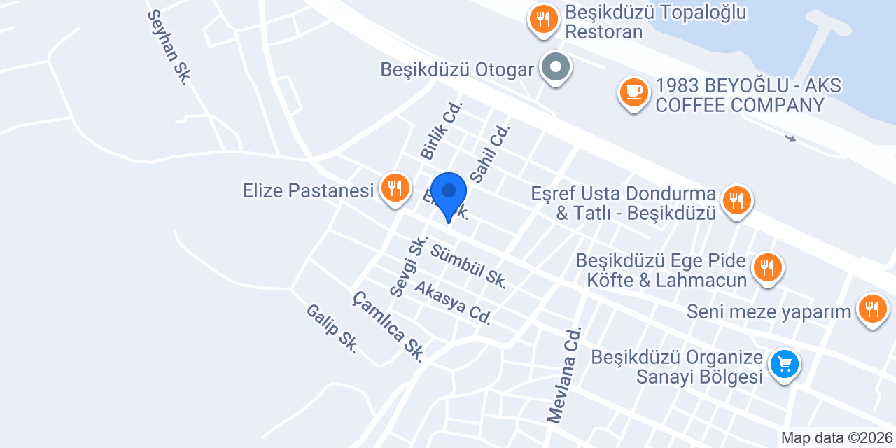 Terzioğlu Et konumu