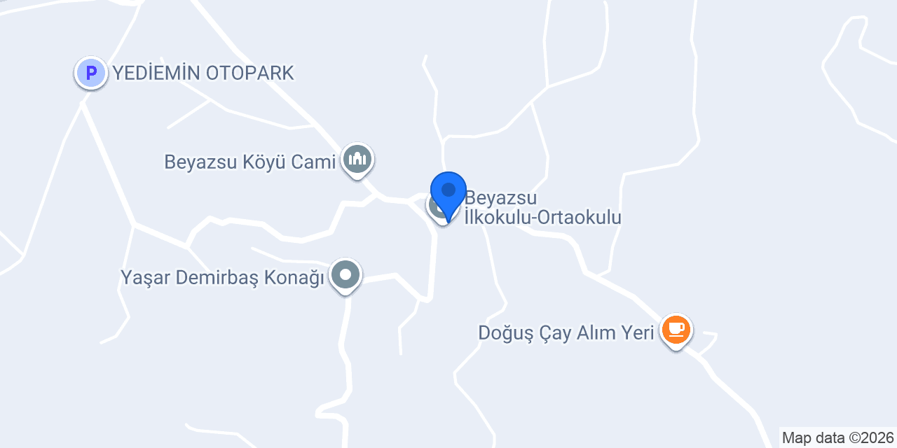 Beyazsu İlkokulu-Ortaokulu konumu