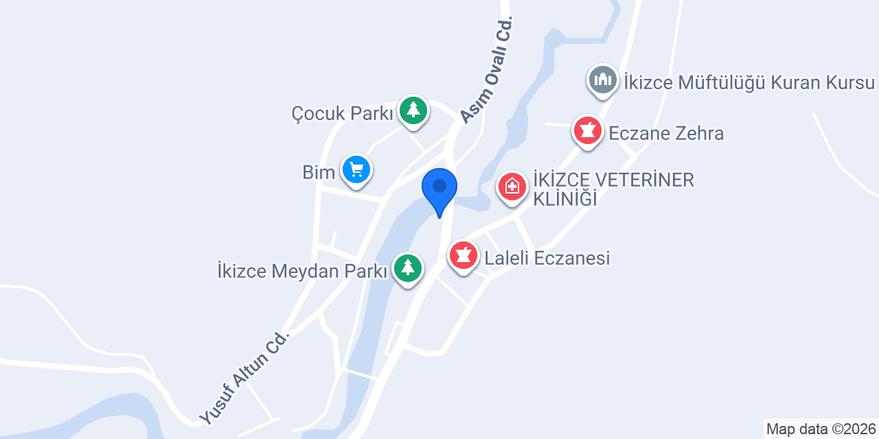 İkizce Meydan Taksi konumu