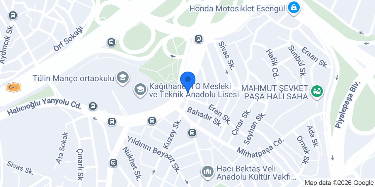 Anadolu Taksi konumu
