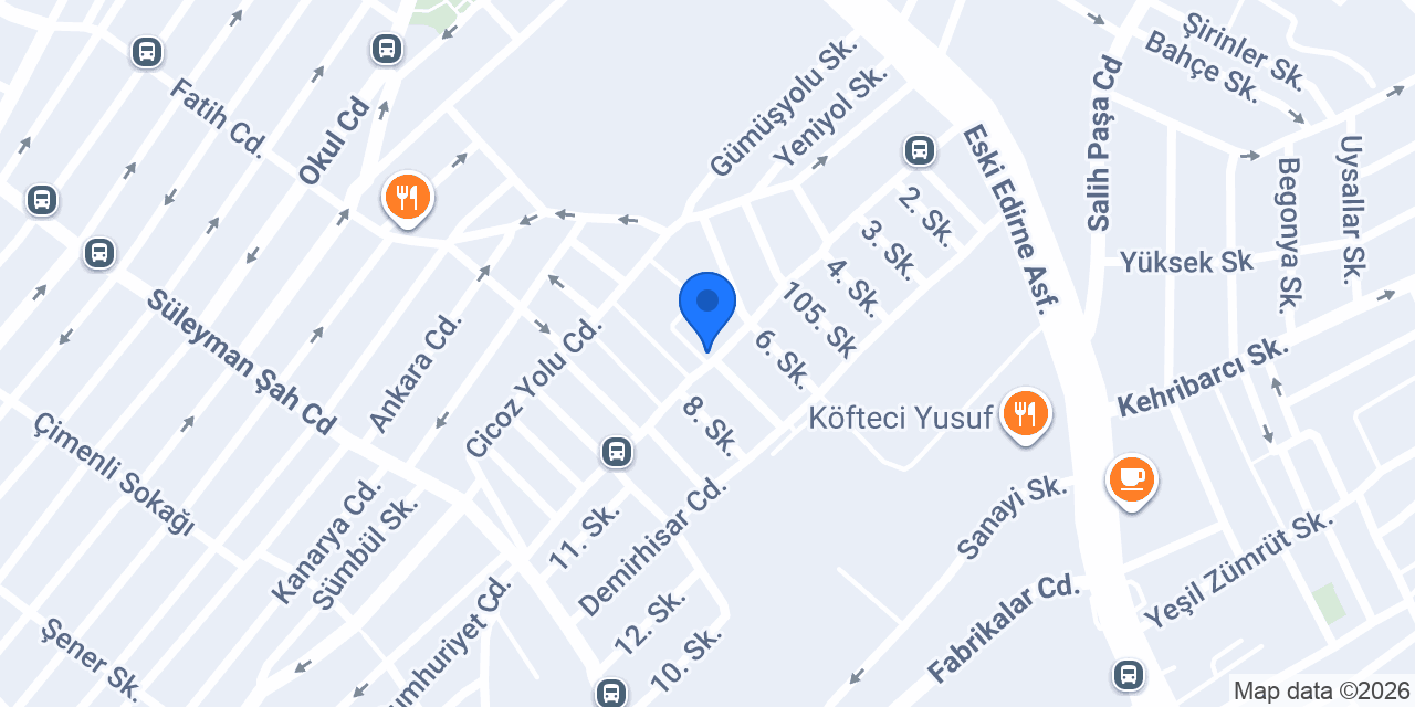 Serap Hair Studio konumu