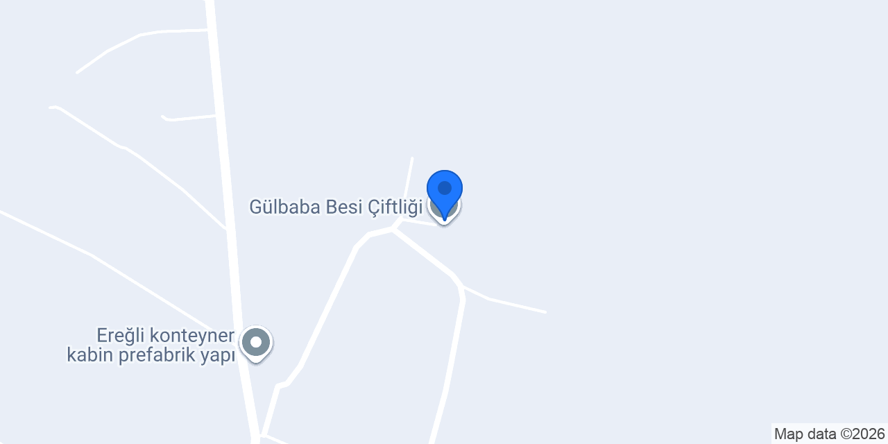 Gülbaba Besi Çiftliği konumu