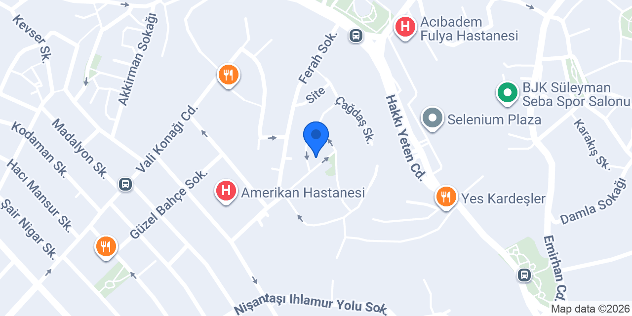 Nişantaşı First Learning School konumu