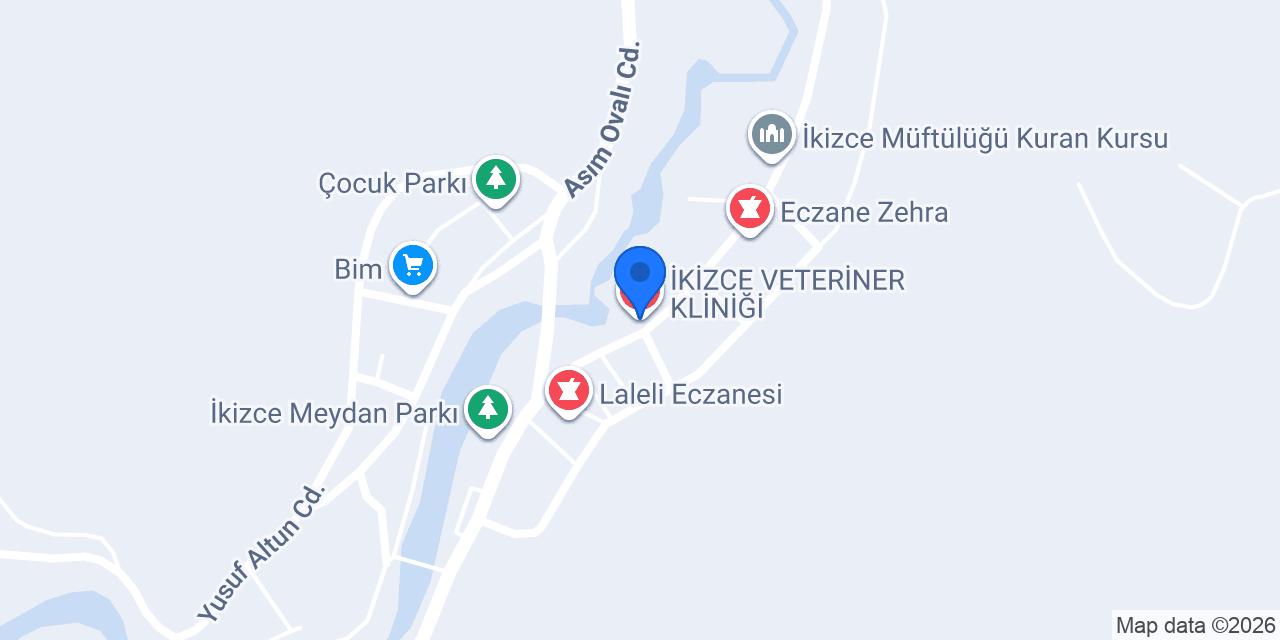 İKİZCE VETERİNER KLİNİĞİ konumu